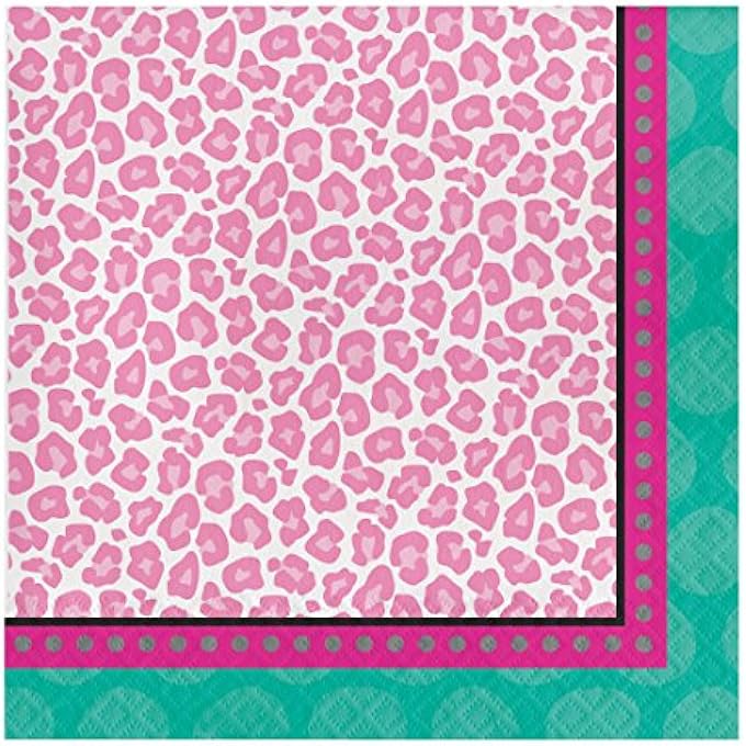 SPARKLE SPA PARTY LUNCHEON NAPKINS 16 PIECES - Image 1